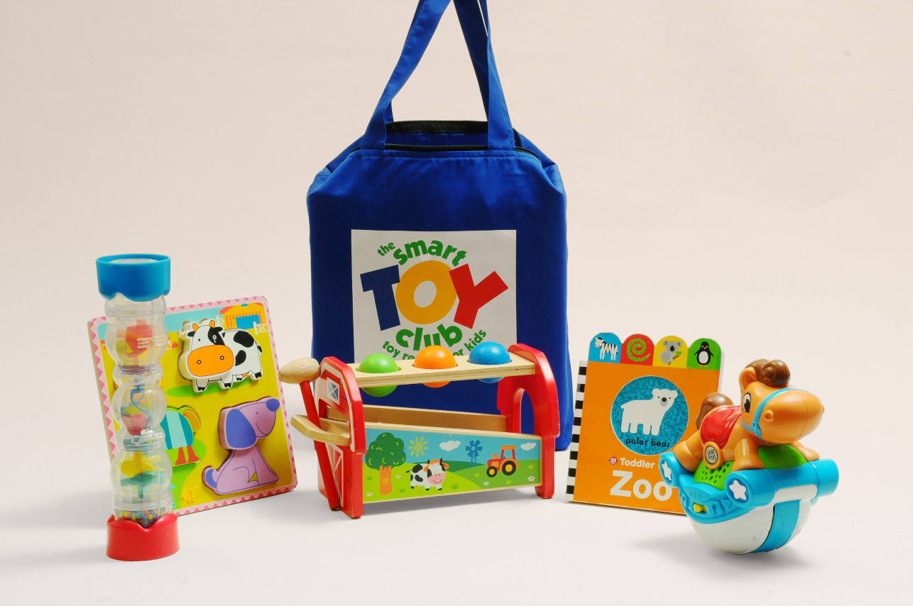 Toys are selected according to your child's age and interests.